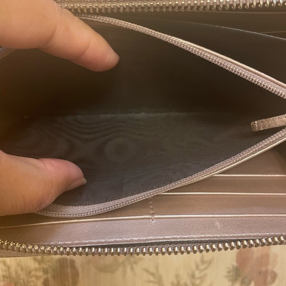 Gucci light champagne pink Leather long Wallet - Picture 12 of 13